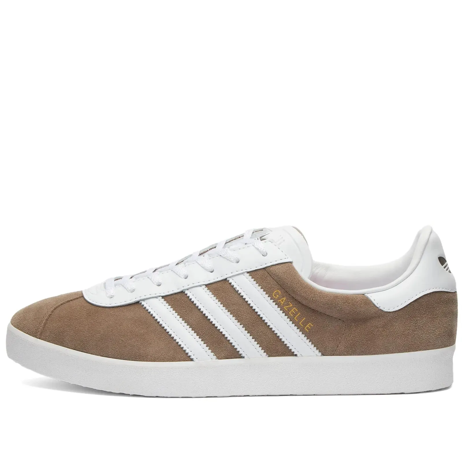 adidas Gazelle 85 sneakers, taupe/white