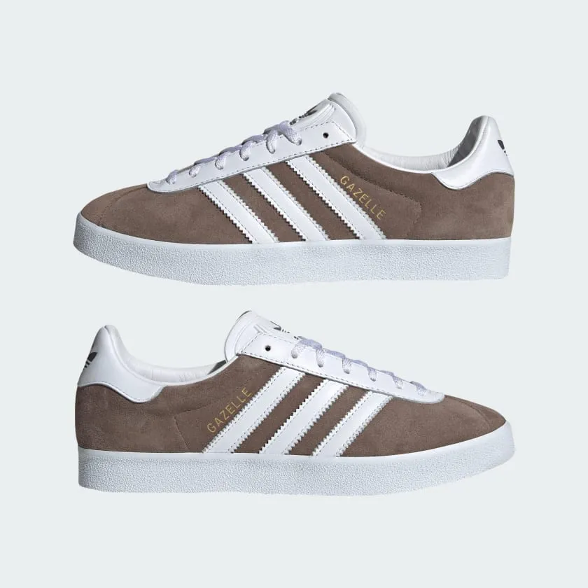 adidas Gazelle 85 sneakers, taupe/white