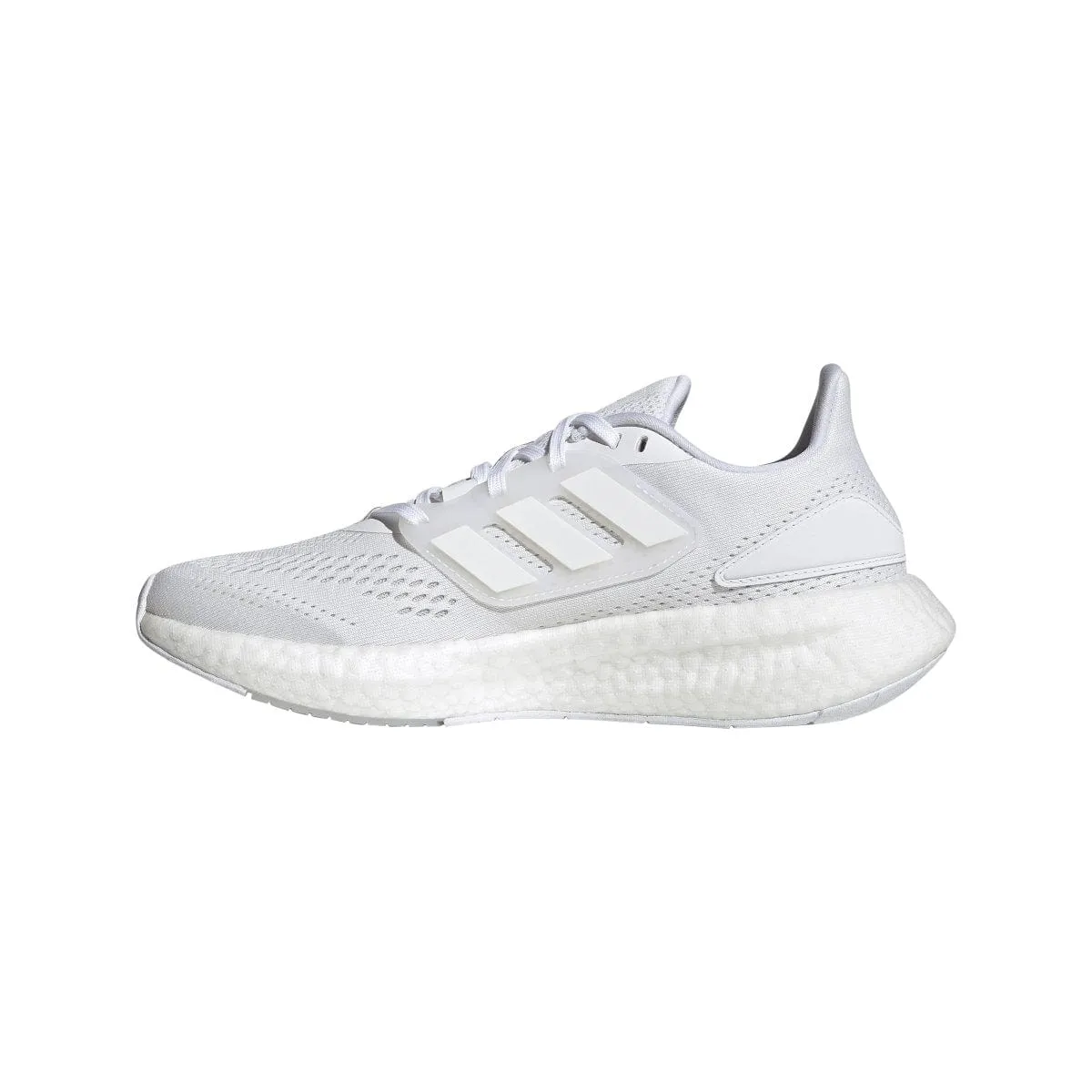 ADIDAS WOMEN'S PUREBOOST 22 TRIPLE WHITE RUNNING SHOE