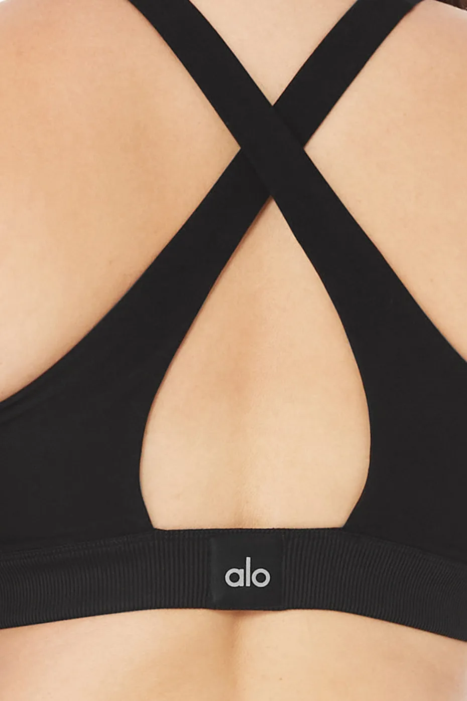 Alosoft Iconic 90's Bra - Black