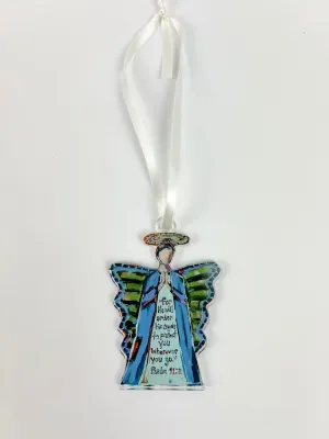 Angel To Protect You Acrylic Ornament