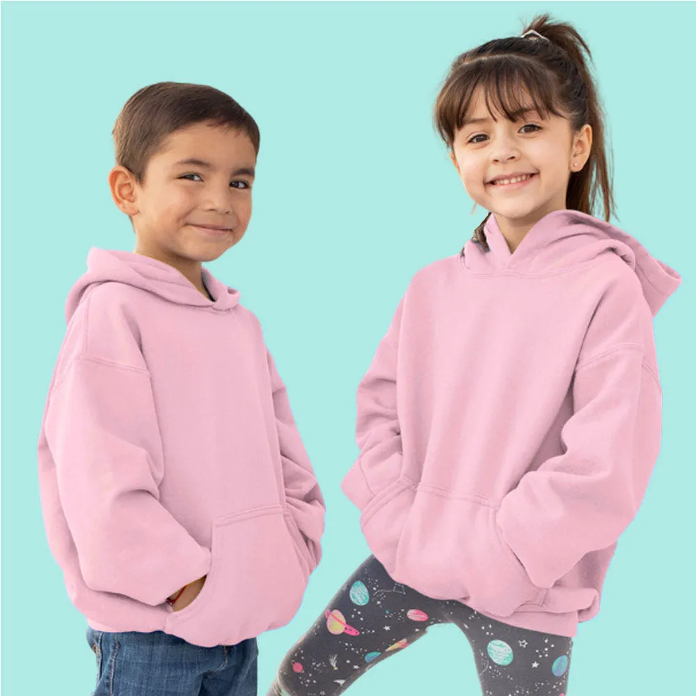 Baby Pink Kids Hoodie