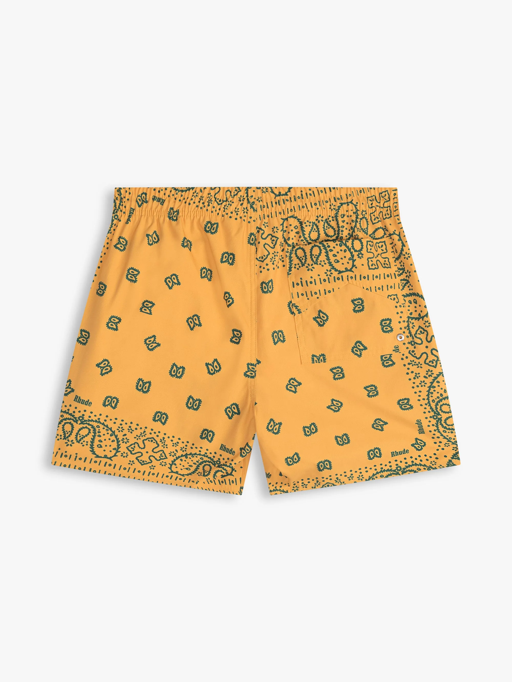 BANDANA PRINT SWIM TRUNKS