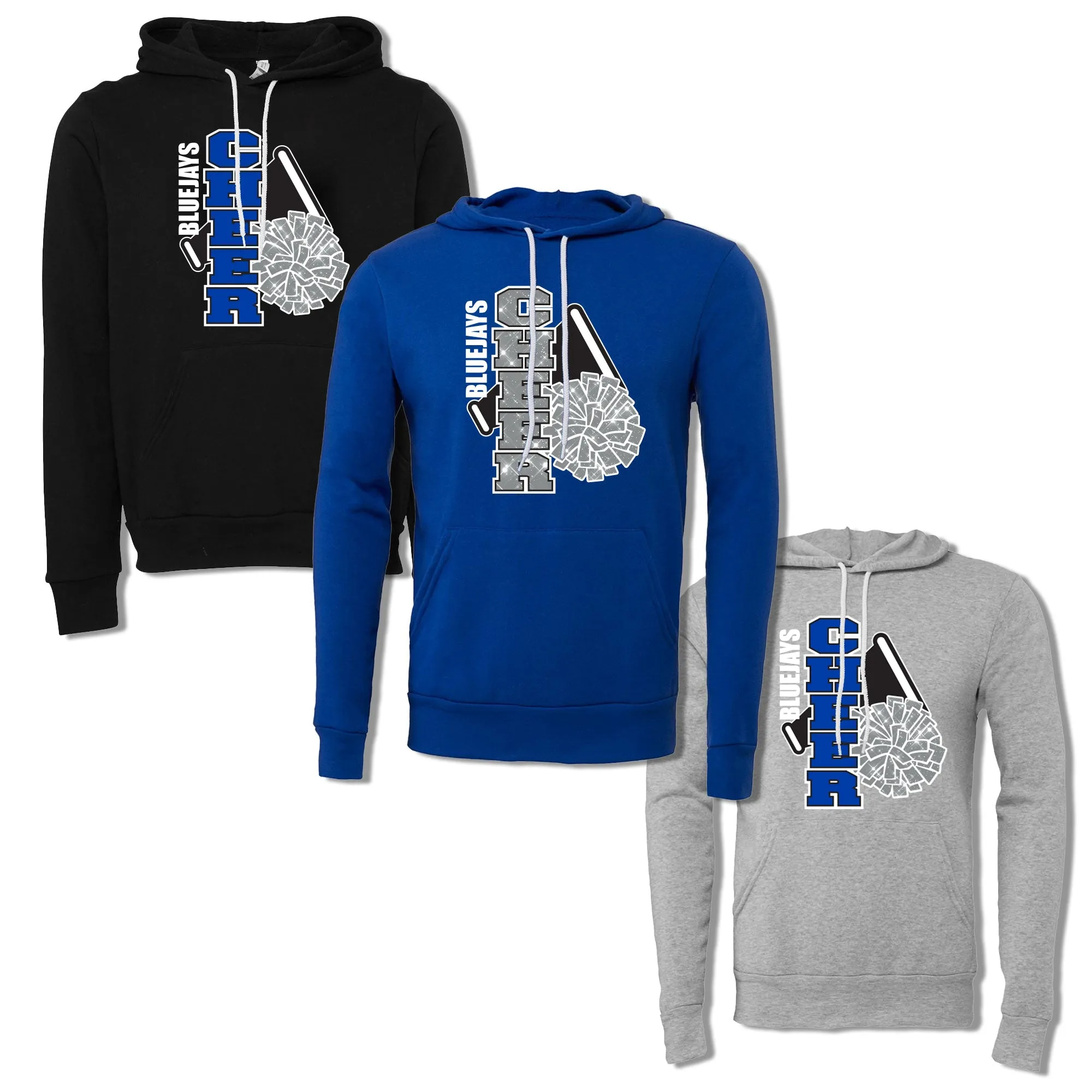 Barkalow Bluejays Cheer – Hoodies