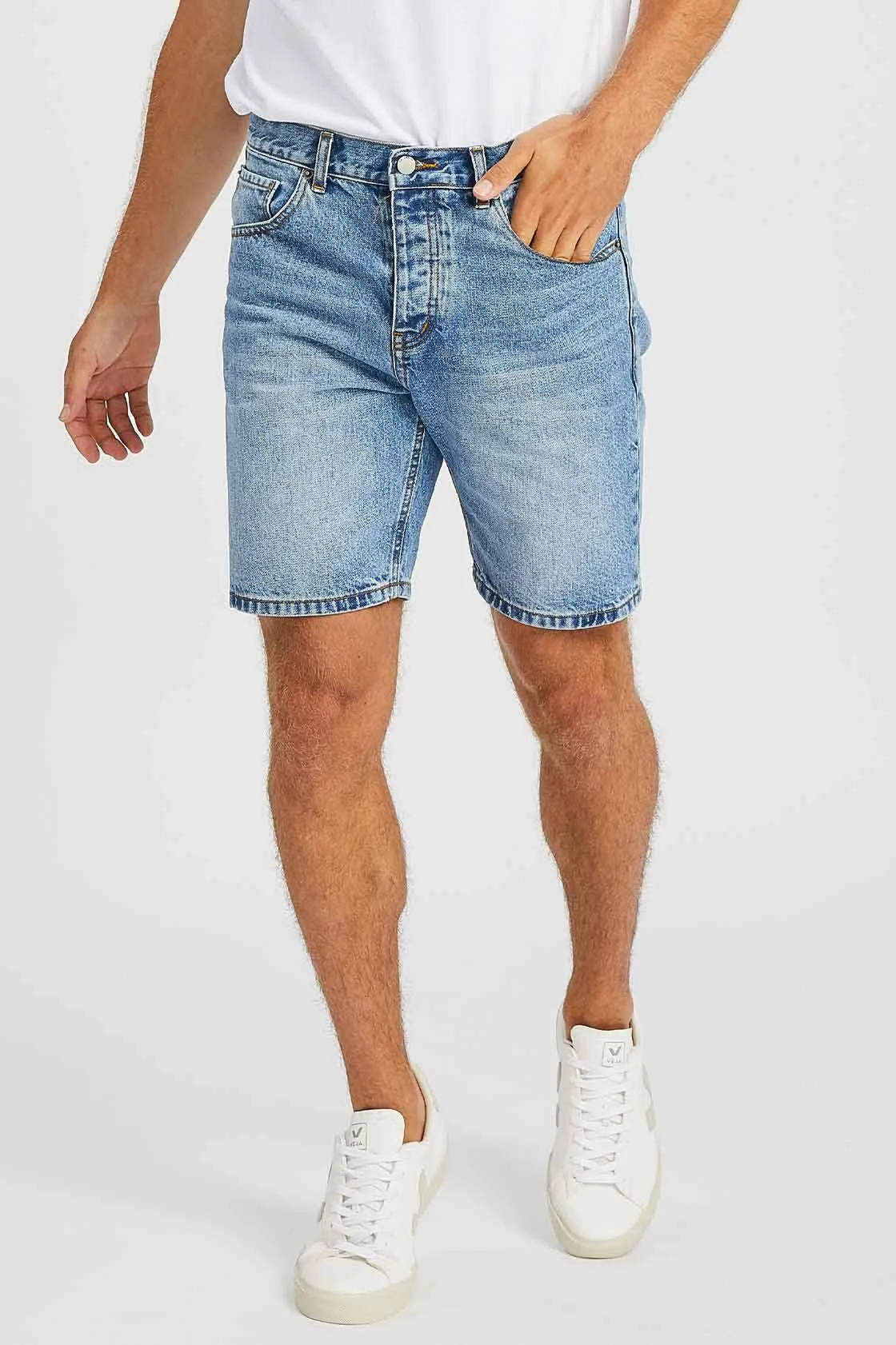 Bay Shorts - Light Blue Wash