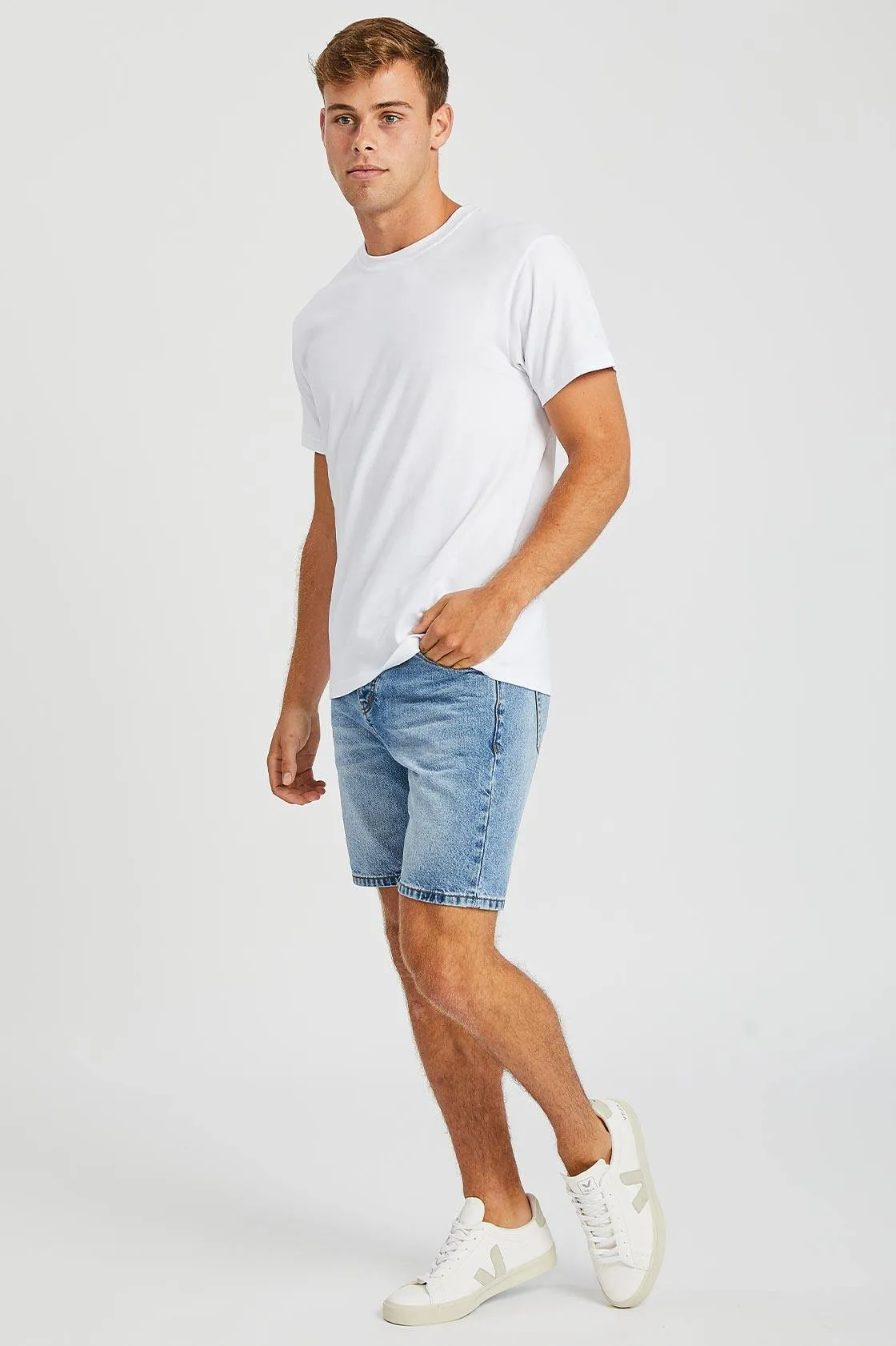 Bay Shorts - Light Blue Wash