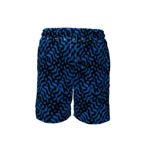 Blue Men's Basketball Shorts Fast Drying