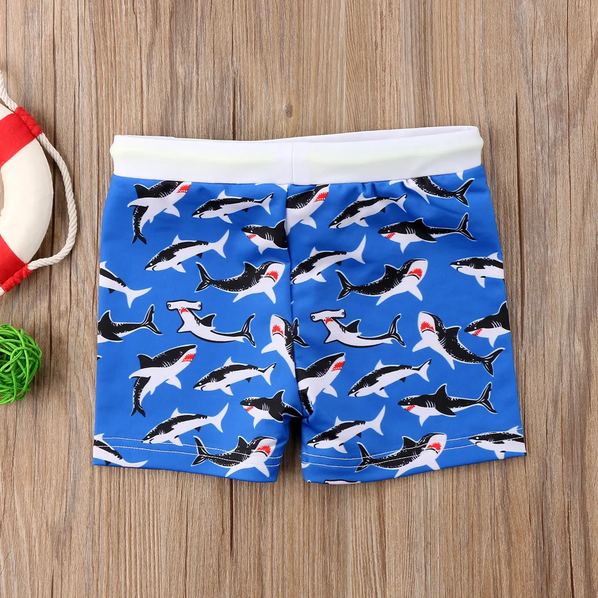 Boys Swim Shorts Swimwear:  Sharks