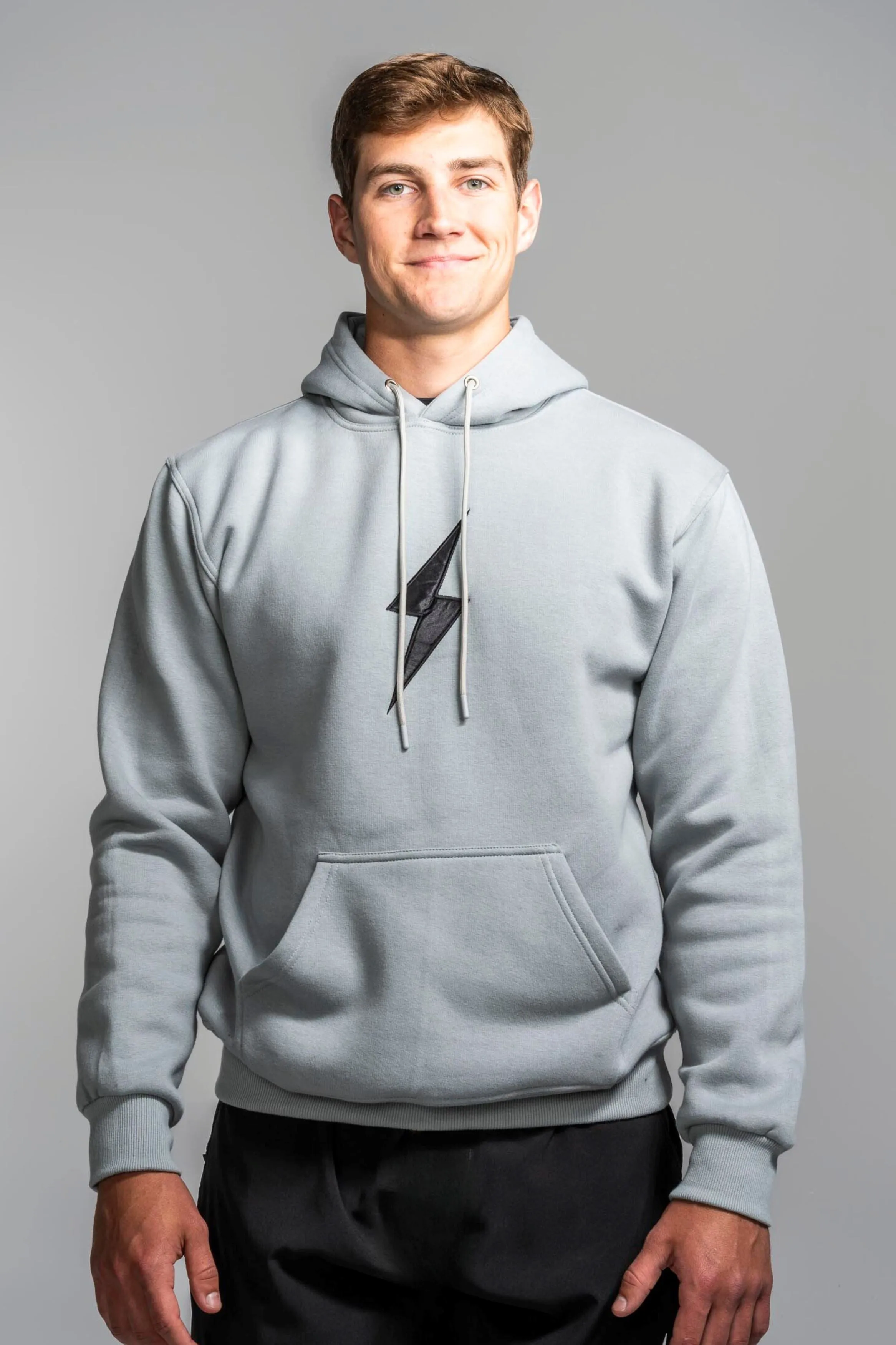 BRUCE BOLT "BOLT" Hoodie - GREY