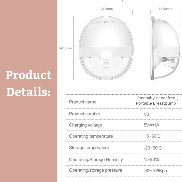 Bundle Deals: Omababy V3 Pro Wearable Breastpump x2