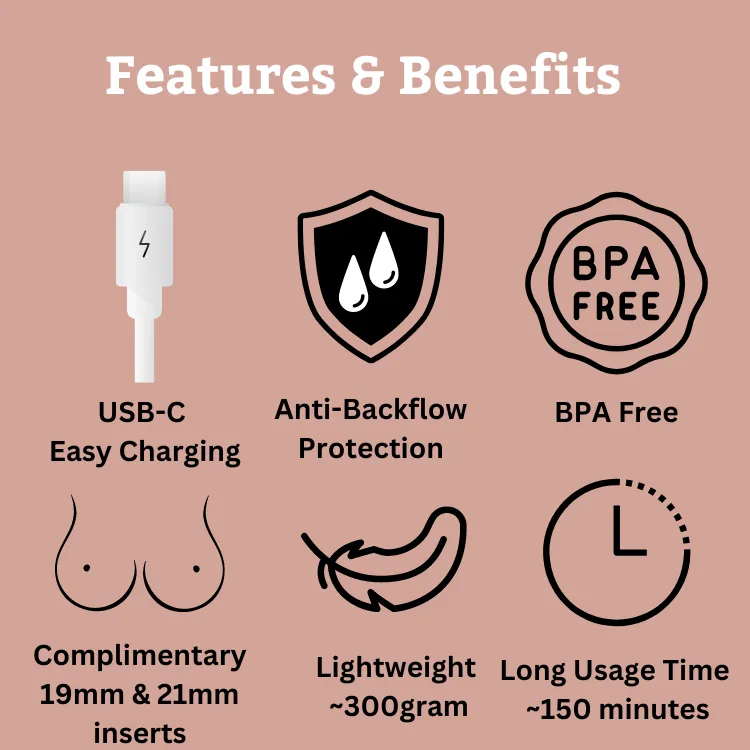 Bundle Deals: Omababy V3 Pro Wearable Breastpump x2