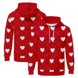 Buy One Get One,Personalized Premium Cotton Hoodie, High-Quality,Celebrate Valentine's Day Gift,PR045-24020018-1