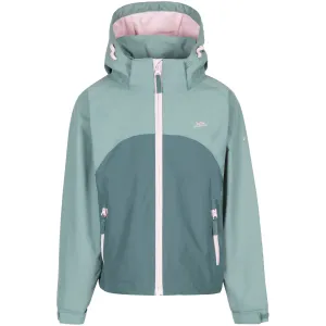 Capture Girls Unpadded Waterproof Jacket in Teal Mist