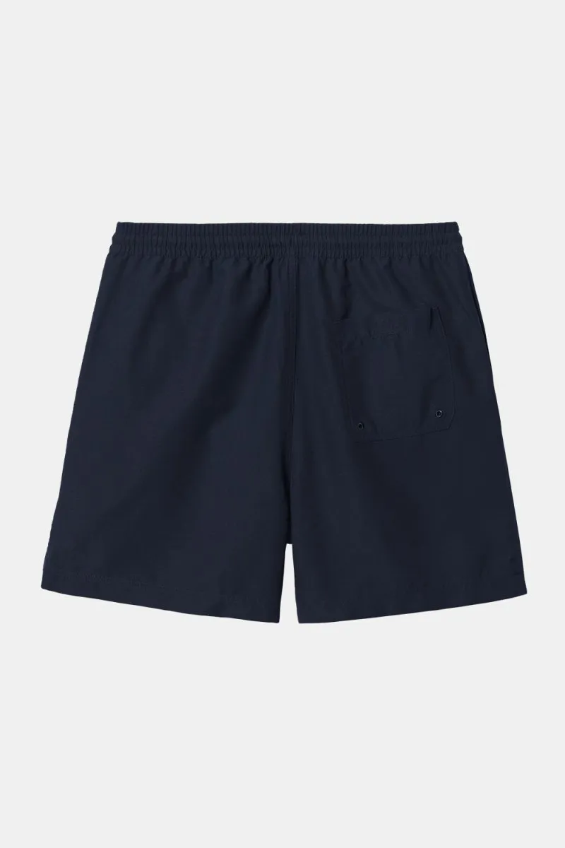 Carhartt WIP Chase Swim Trunks (Dark Navy/Gold)