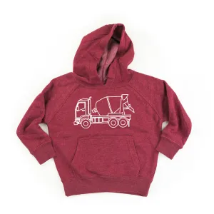 CEMENT TRUCK - Minimalist Design - Child Hoodie