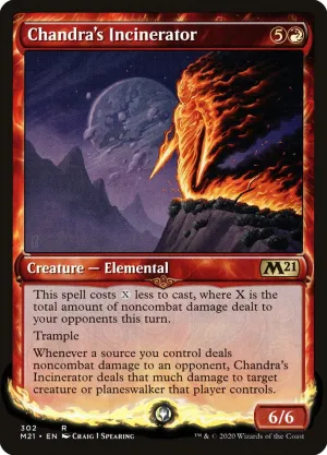 Chandra's Incinerator (Showcase) [Core Set 2021]