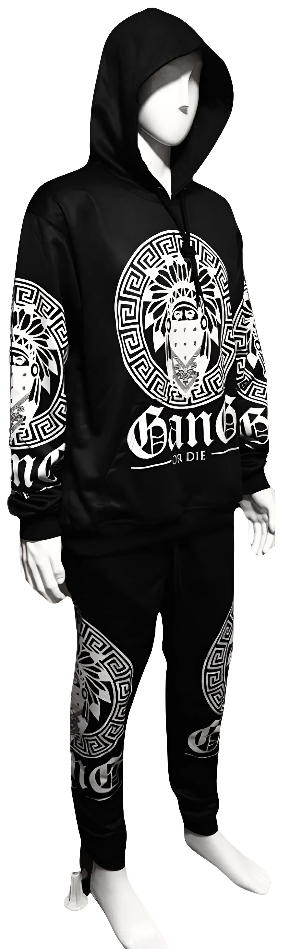 ^CHIEF V3R$@C3^ ~GANG OR DIE~ JOGGER TRACKSUITS (FLEECY SOFT LINED)