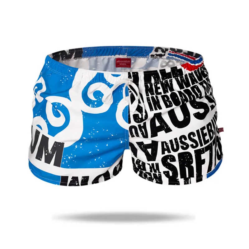 Classic Men's Printed Swim Trunks