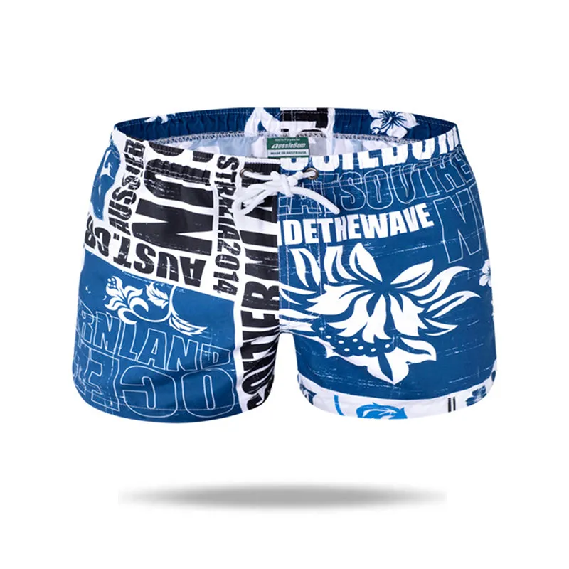 Classic Men's Printed Swim Trunks