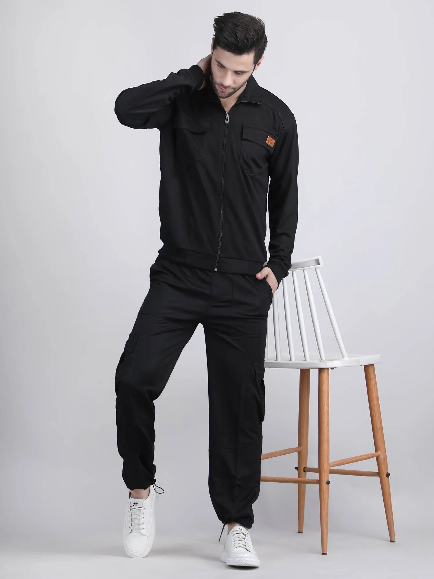 co ord sets for men - Utility Jacket and Pant Co-ord Set - Dry-FIT