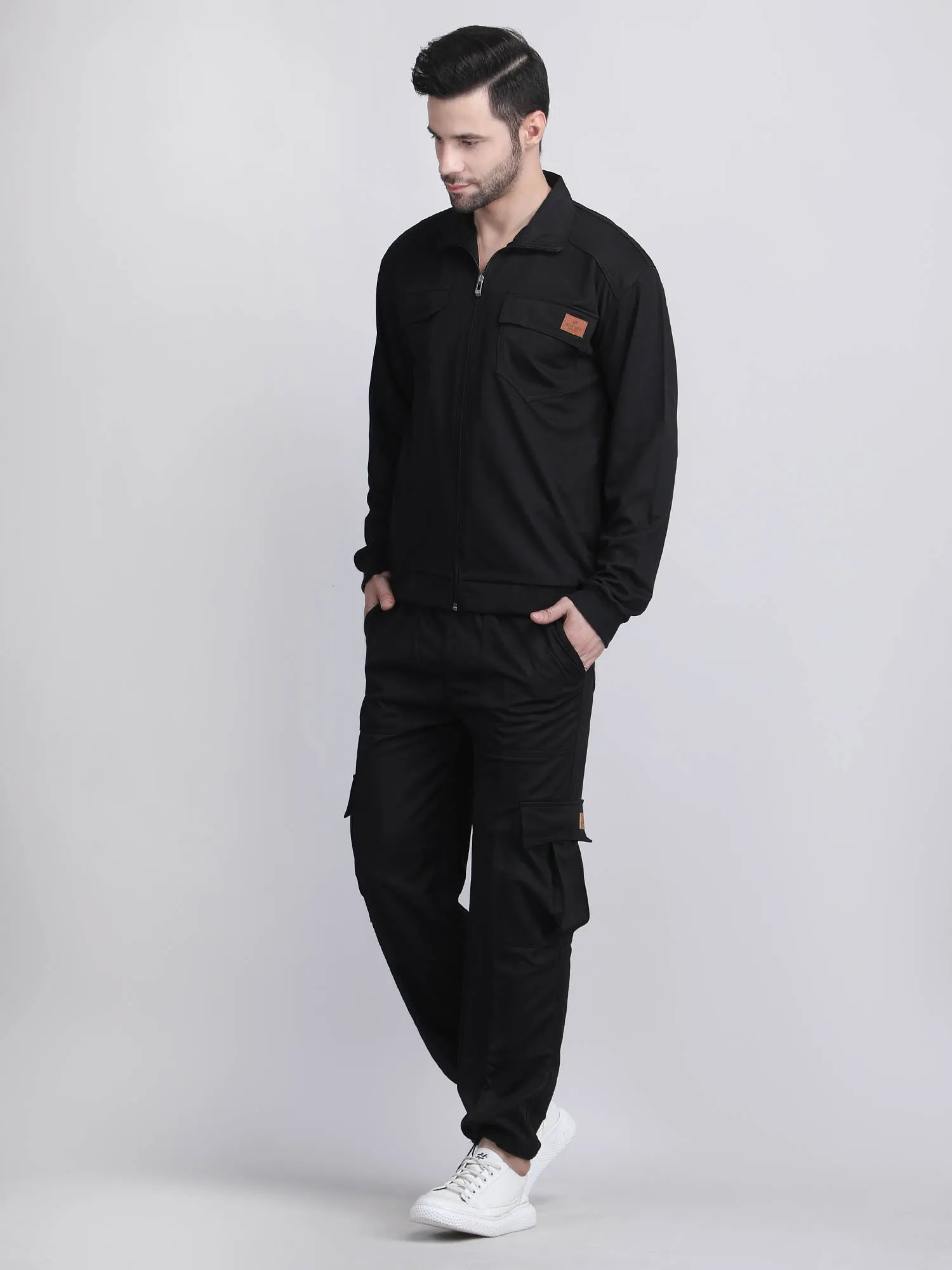 co ord sets for men - Utility Jacket and Pant Co-ord Set - Dry-FIT