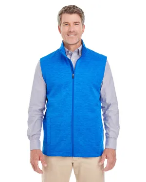 Devon & Jones Men's Newbury Mélange Fleece Vest