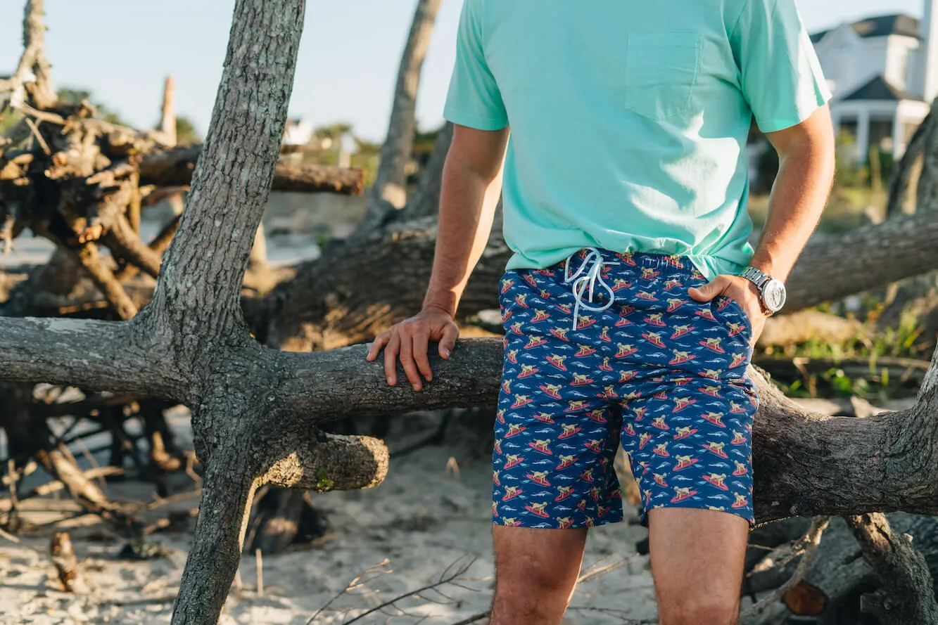 Doggy Paddle: Swim Trunks - Navy