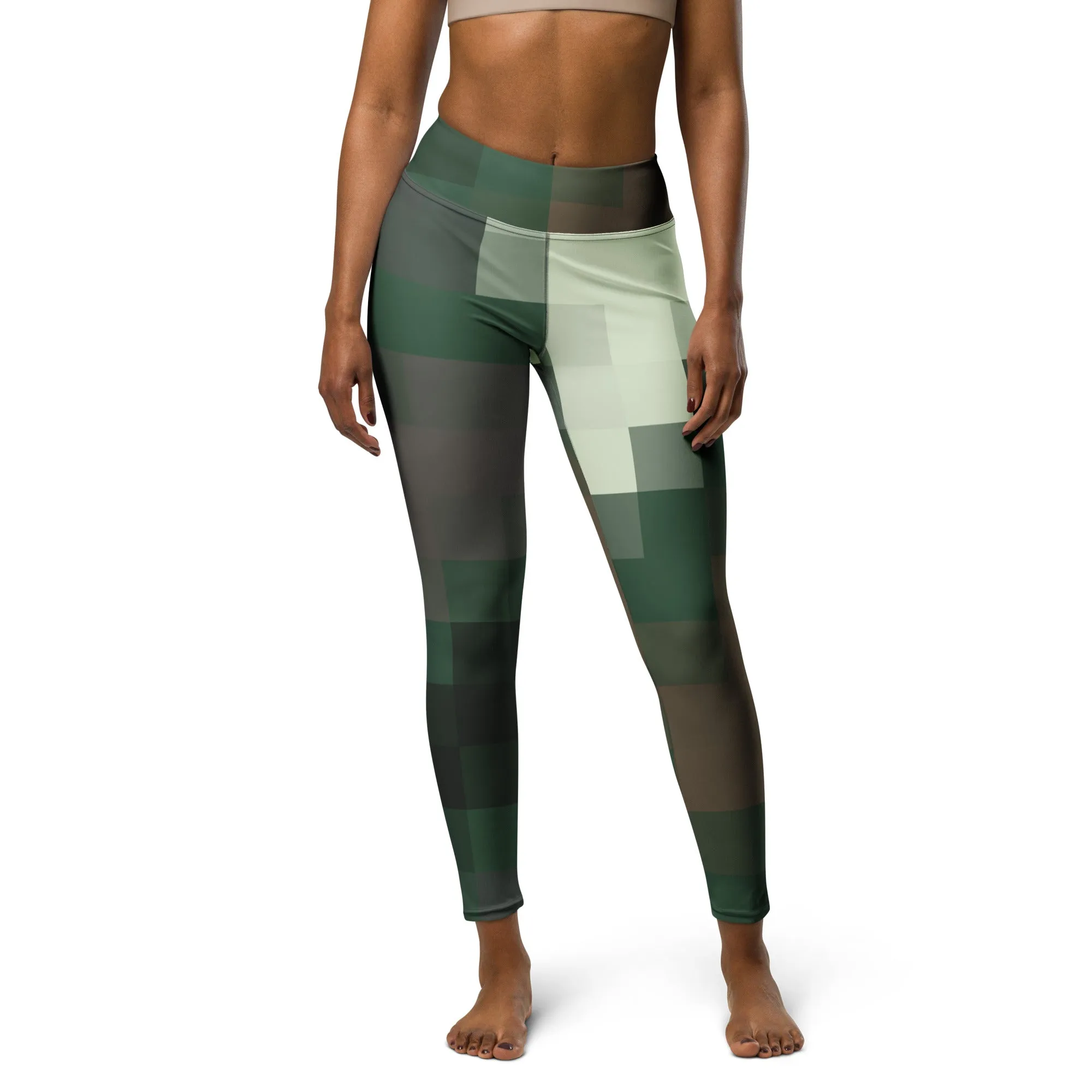 DTI Pixel Camo 9 Yoga Leggings