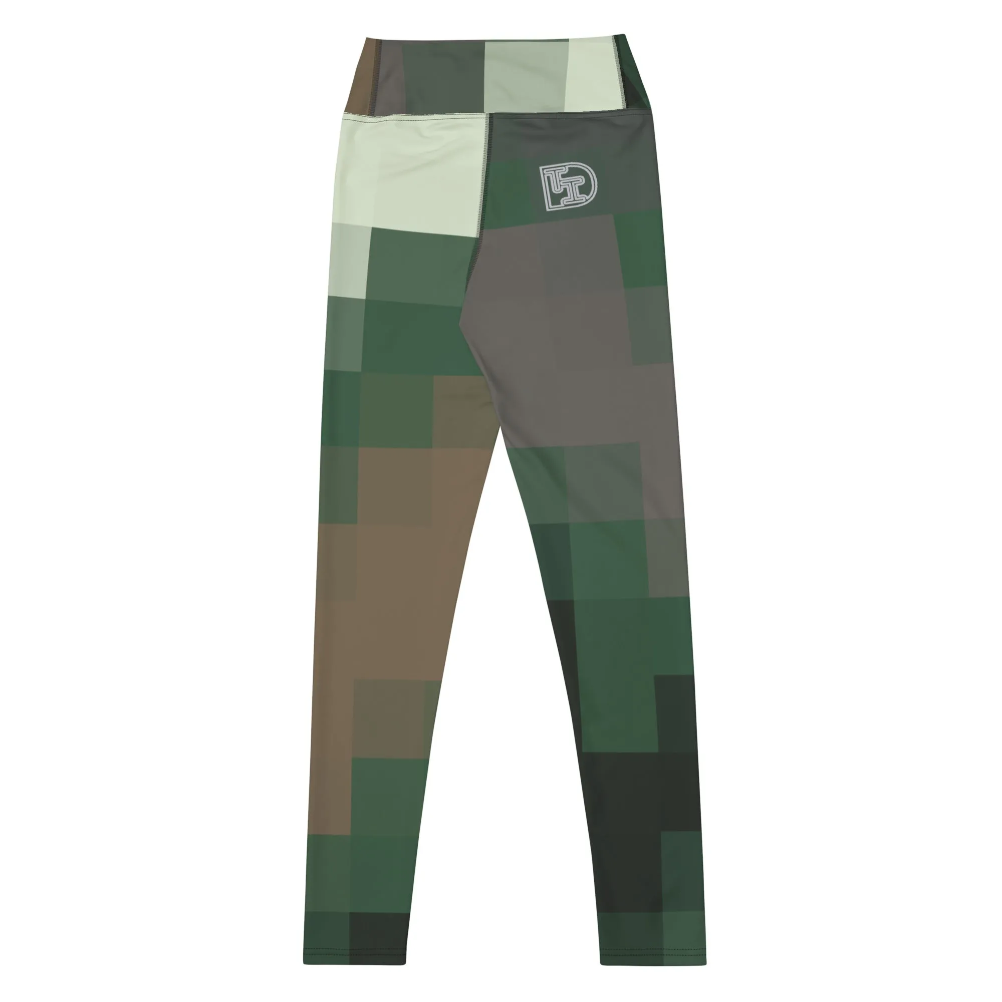 DTI Pixel Camo 9 Yoga Leggings