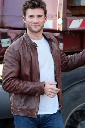 Epic Scott Eastwood Overdrive Leather Jacket For Men’s