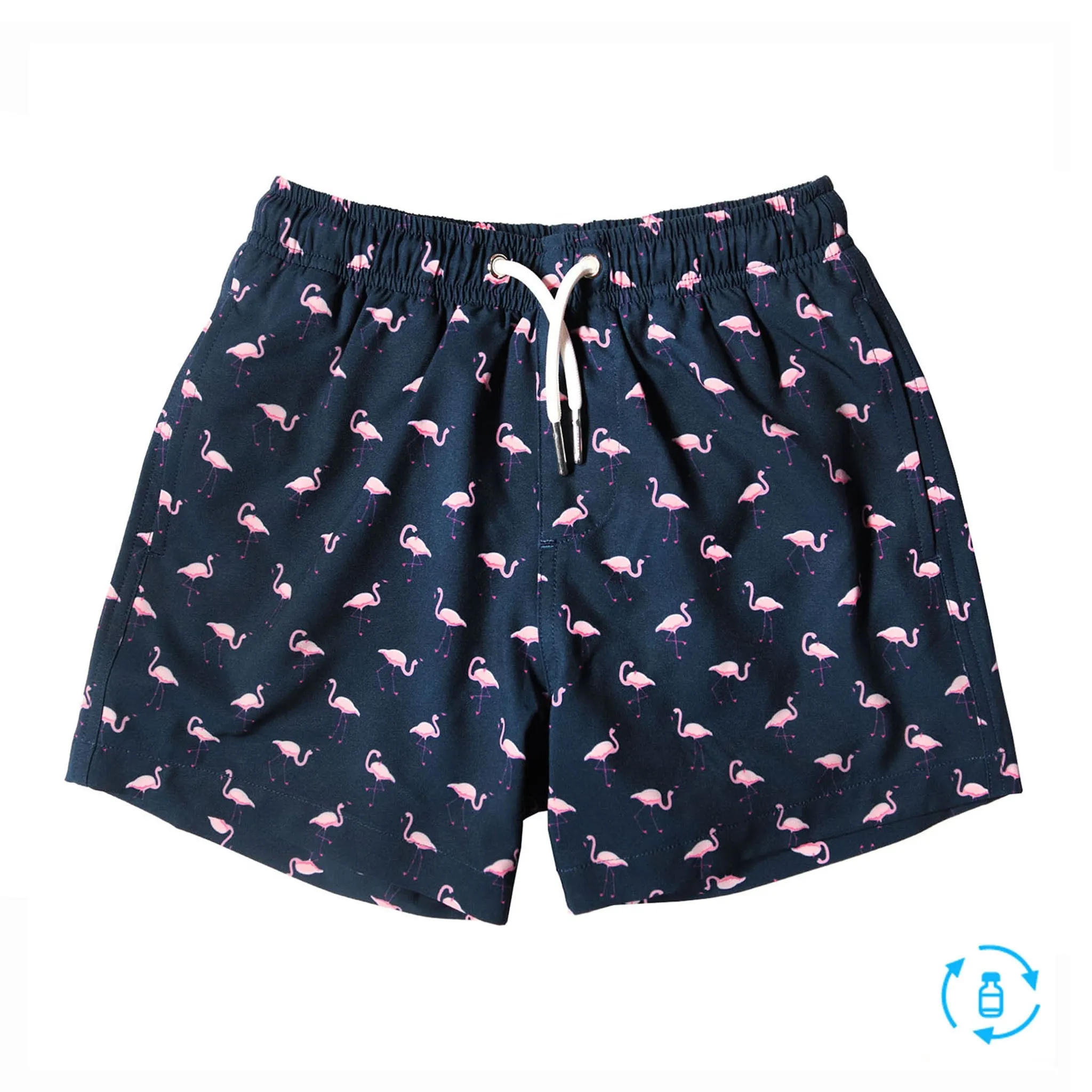 Flamingo - Kids Swim Trunks