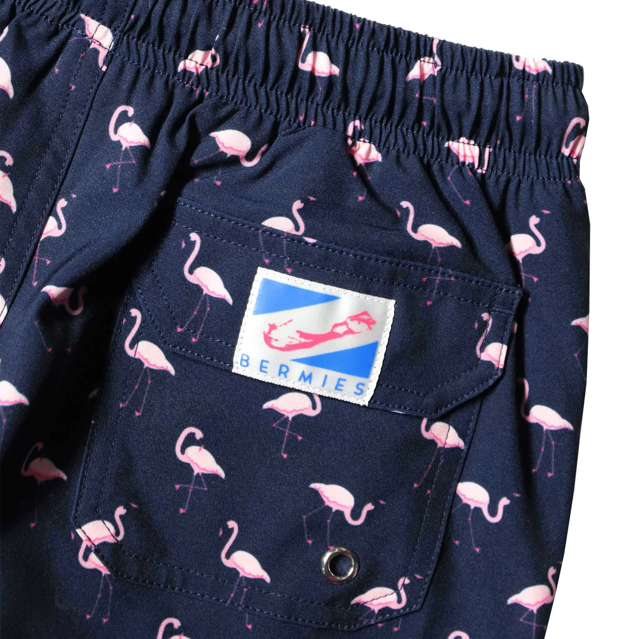 Flamingo - Kids Swim Trunks