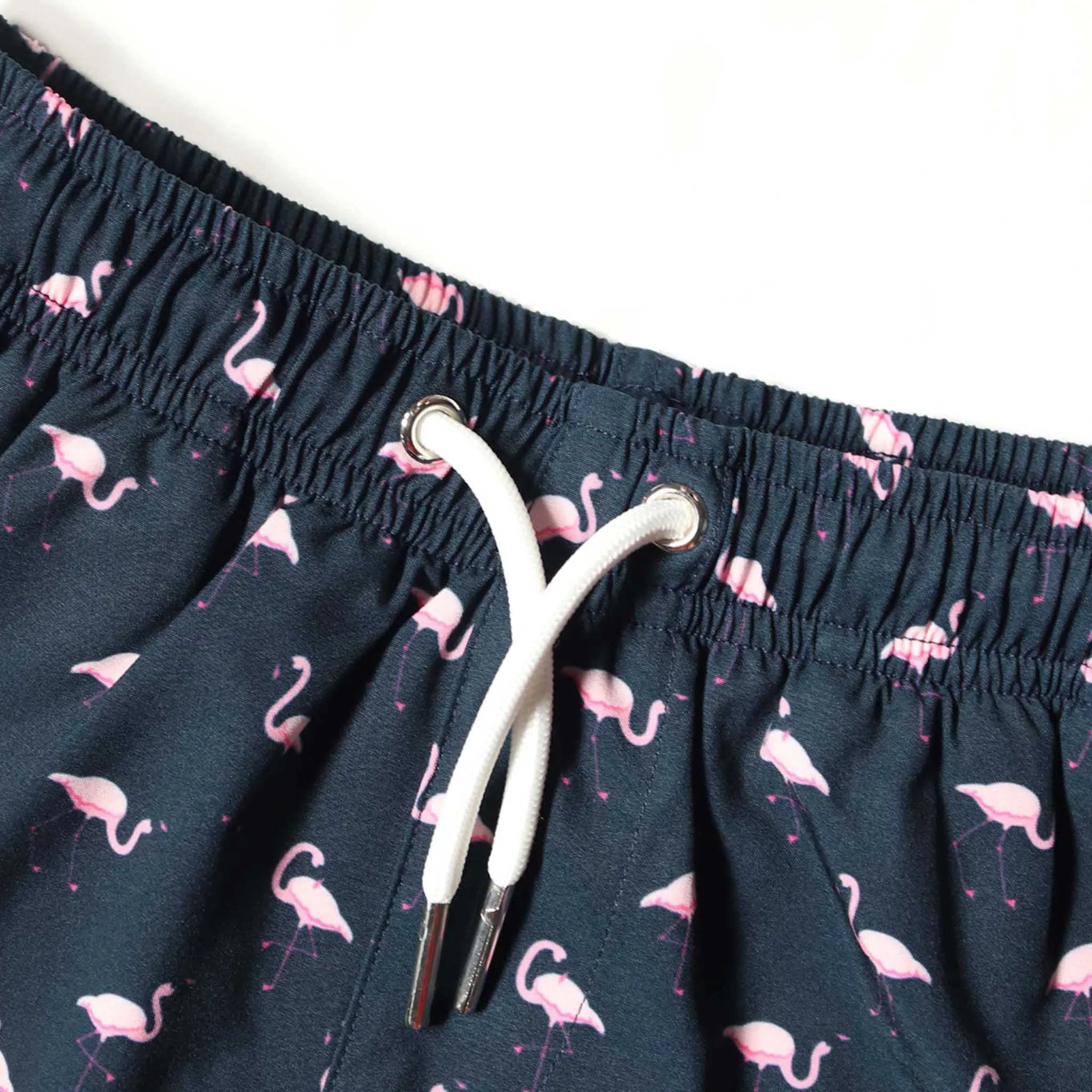 Flamingo - Kids Swim Trunks