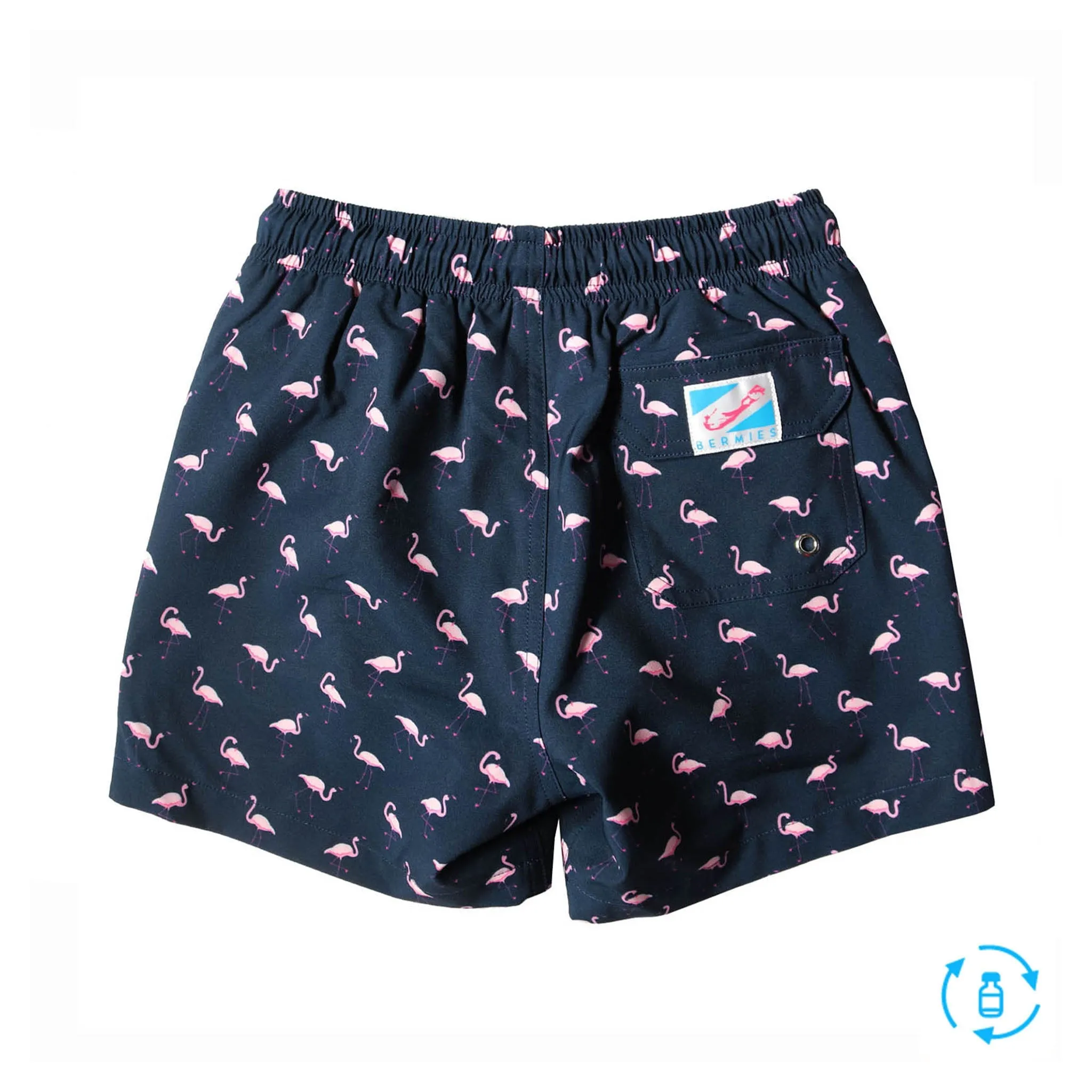 Flamingo - Kids Swim Trunks