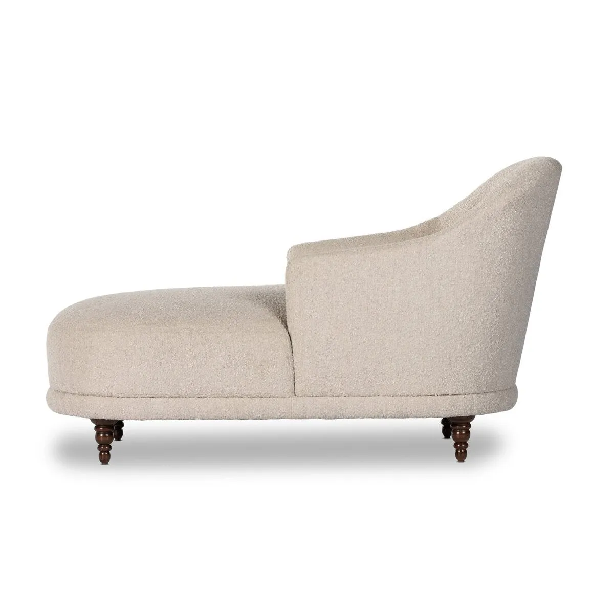 Four Hands Marnie Chaise Lounge in Knoll Sand