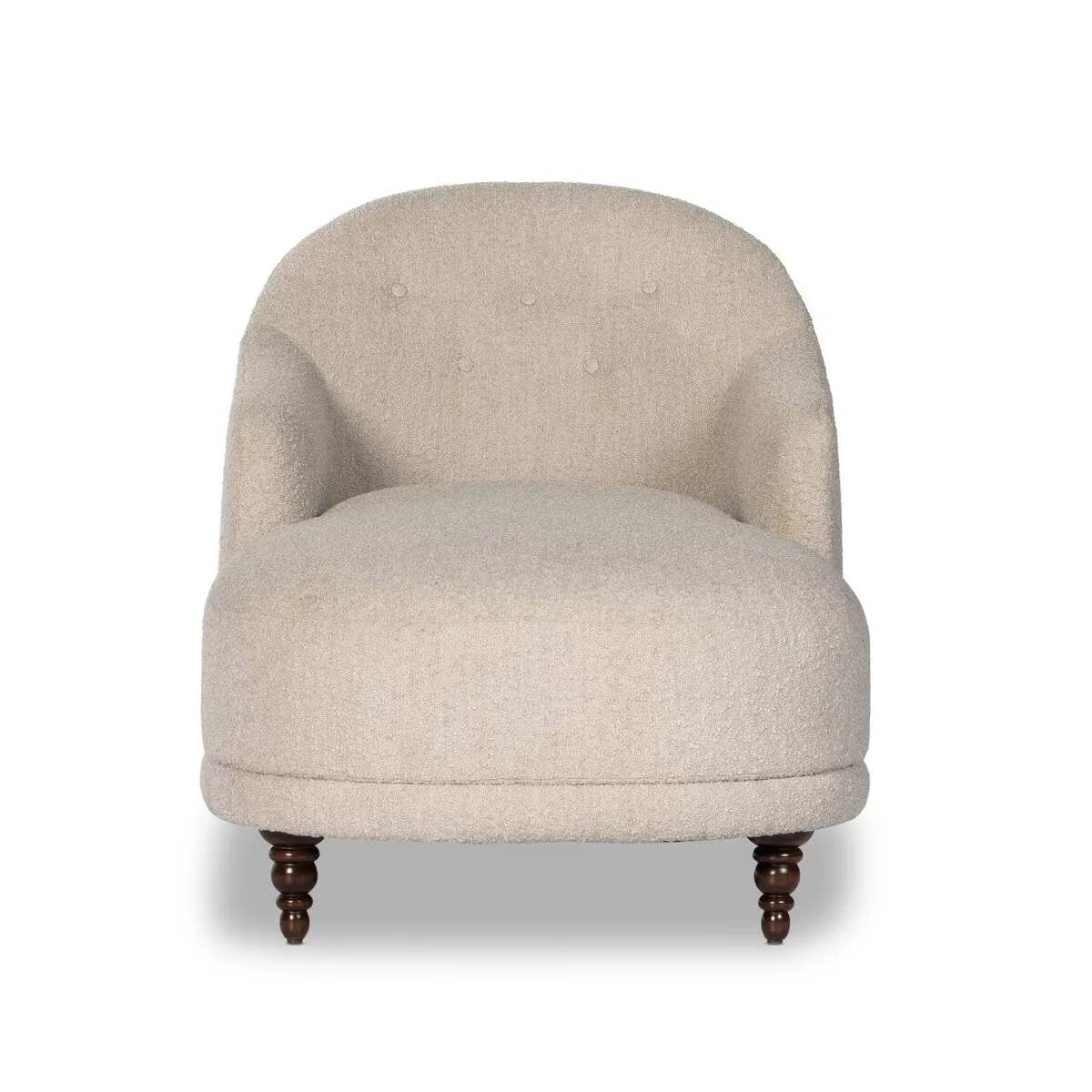 Four Hands Marnie Chaise Lounge in Knoll Sand