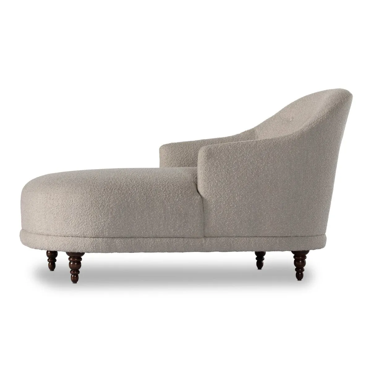 Four Hands Marnie Chaise Lounge in Knoll Sand