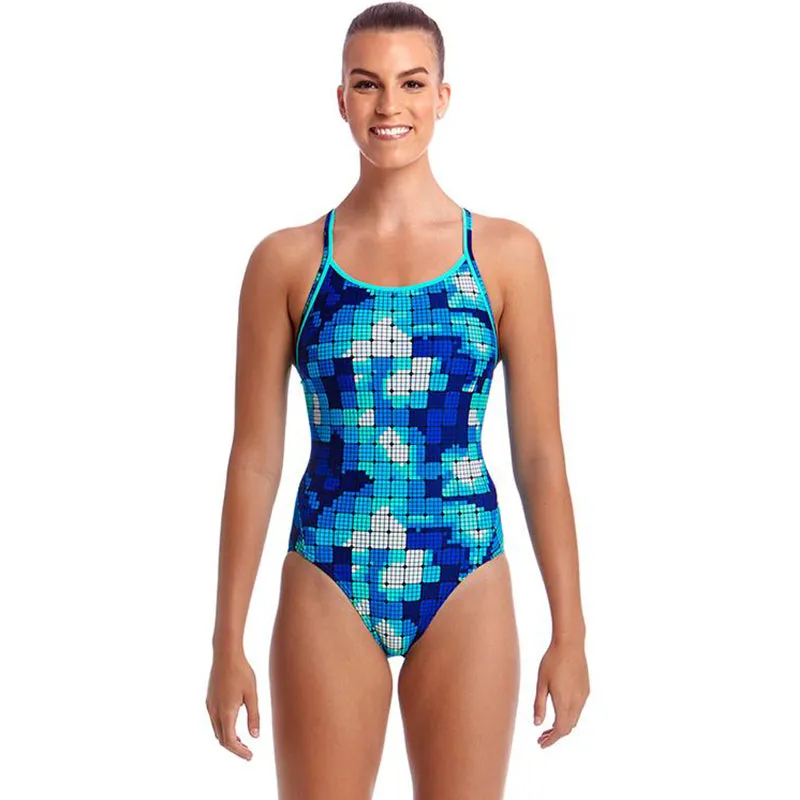 Funkita - Deep Impact - Ladies Diamond Back One Piece