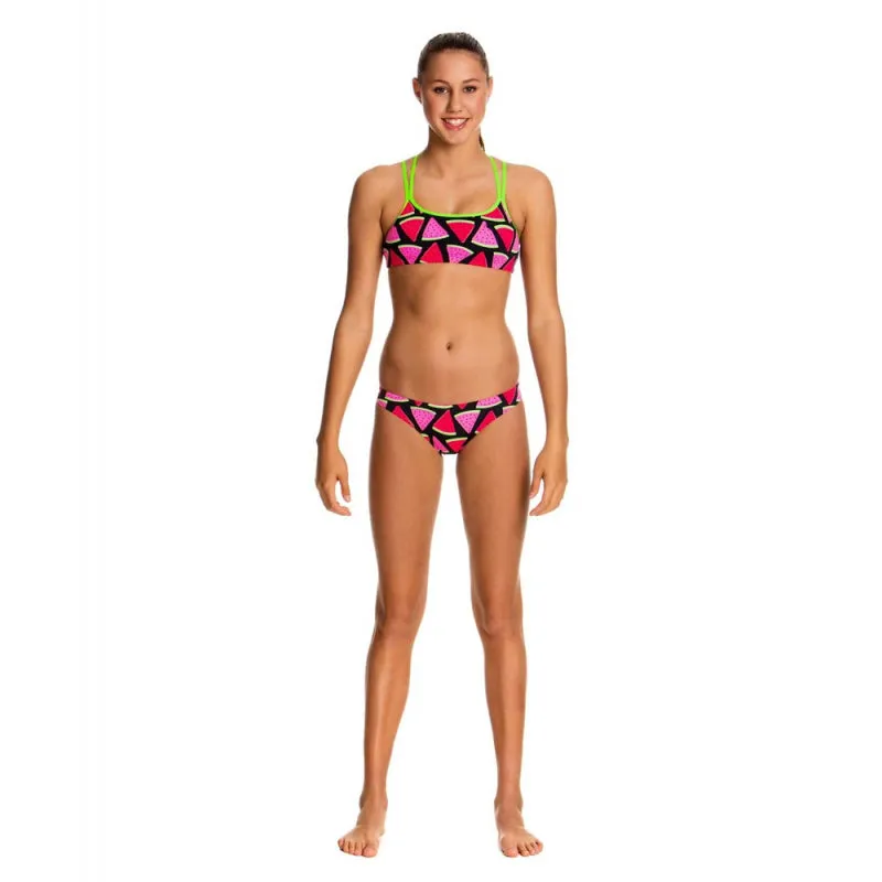 Funkita - Melon Crush - Girls Criss Cross Two Piece