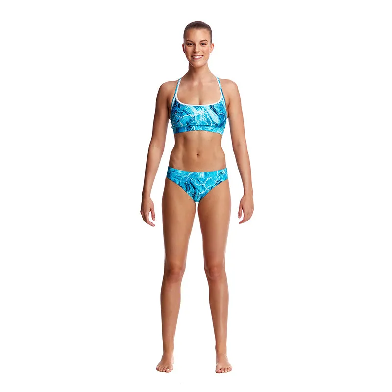 Funkita - Mint Marble - Ladies Bikini Sports Brief