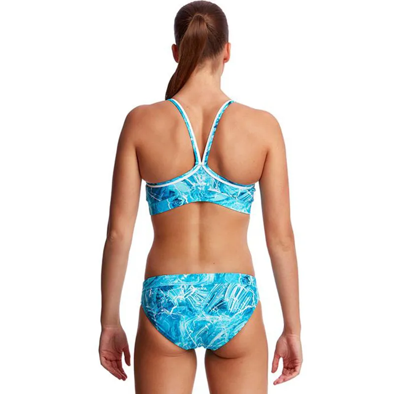 Funkita - Mint Marble - Ladies Bikini Sports Brief