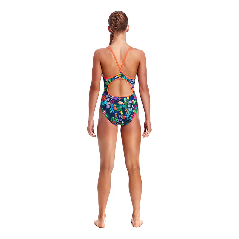 Funkita - Tropic Tag - Girls Diamond Back One Piece