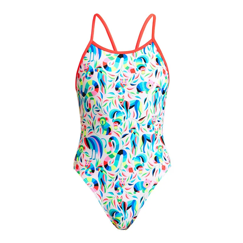 Funkita - Winter Woolies - Girls Eco Single Strap One Piece