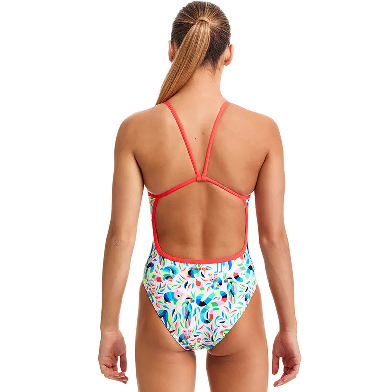 Funkita - Winter Woolies - Girls Eco Single Strap One Piece