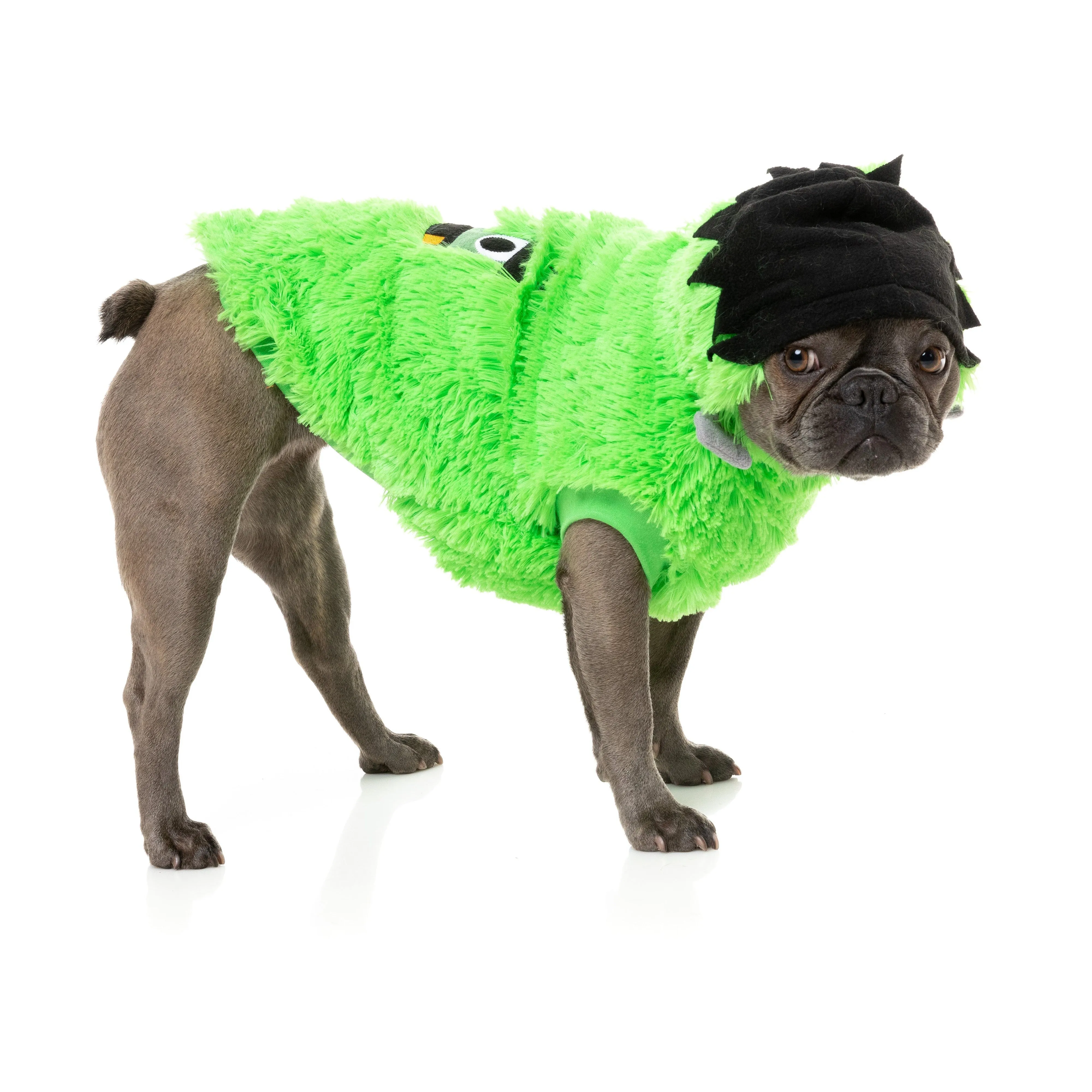 FuzzYard Halloween Dog Apparel Franky Hoodie Size 1