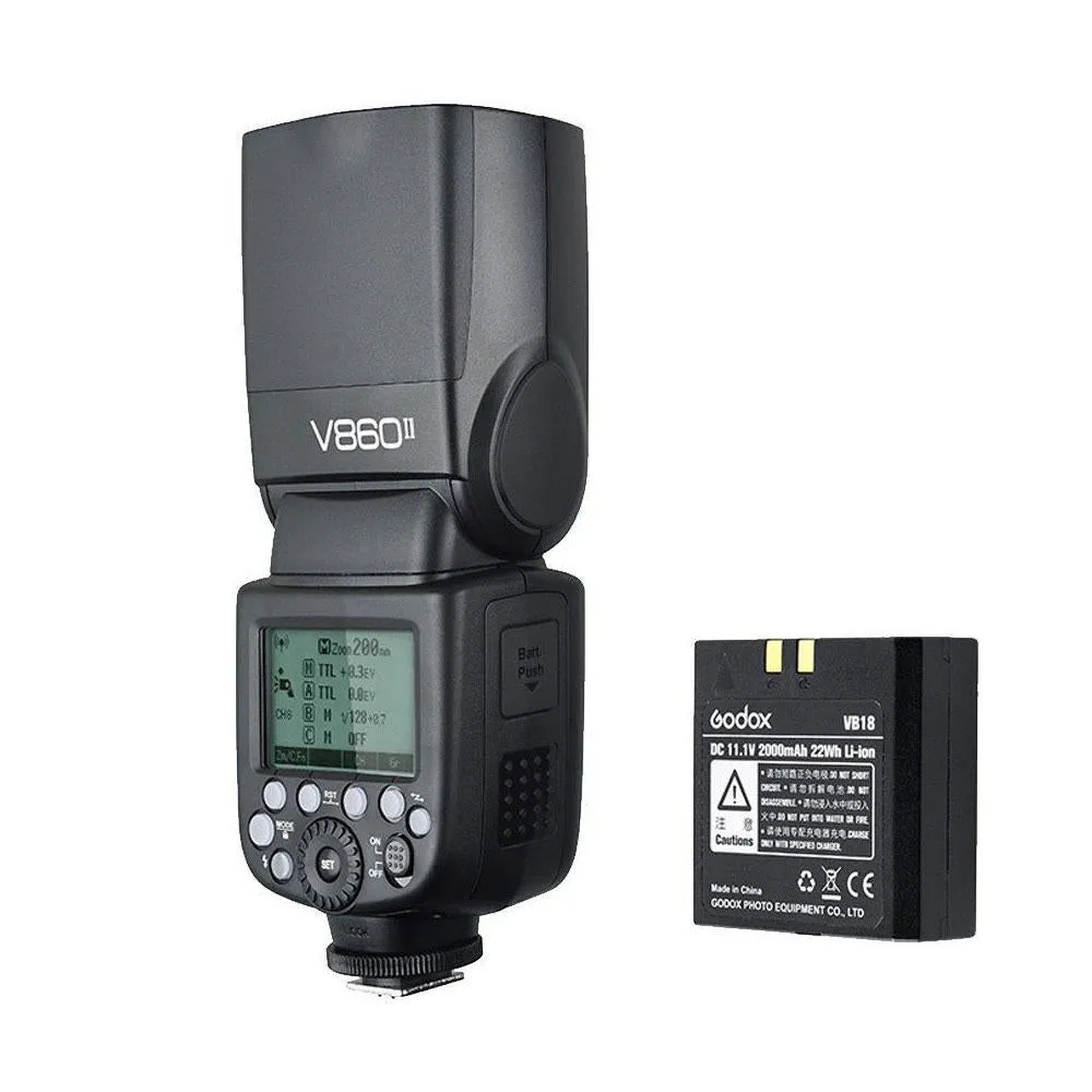 Godox Ving V860IIS E-TTL HSS Master Speedlite Flash For Sony (DEMO STOCK, NO BATTERY, NO CHARGER)