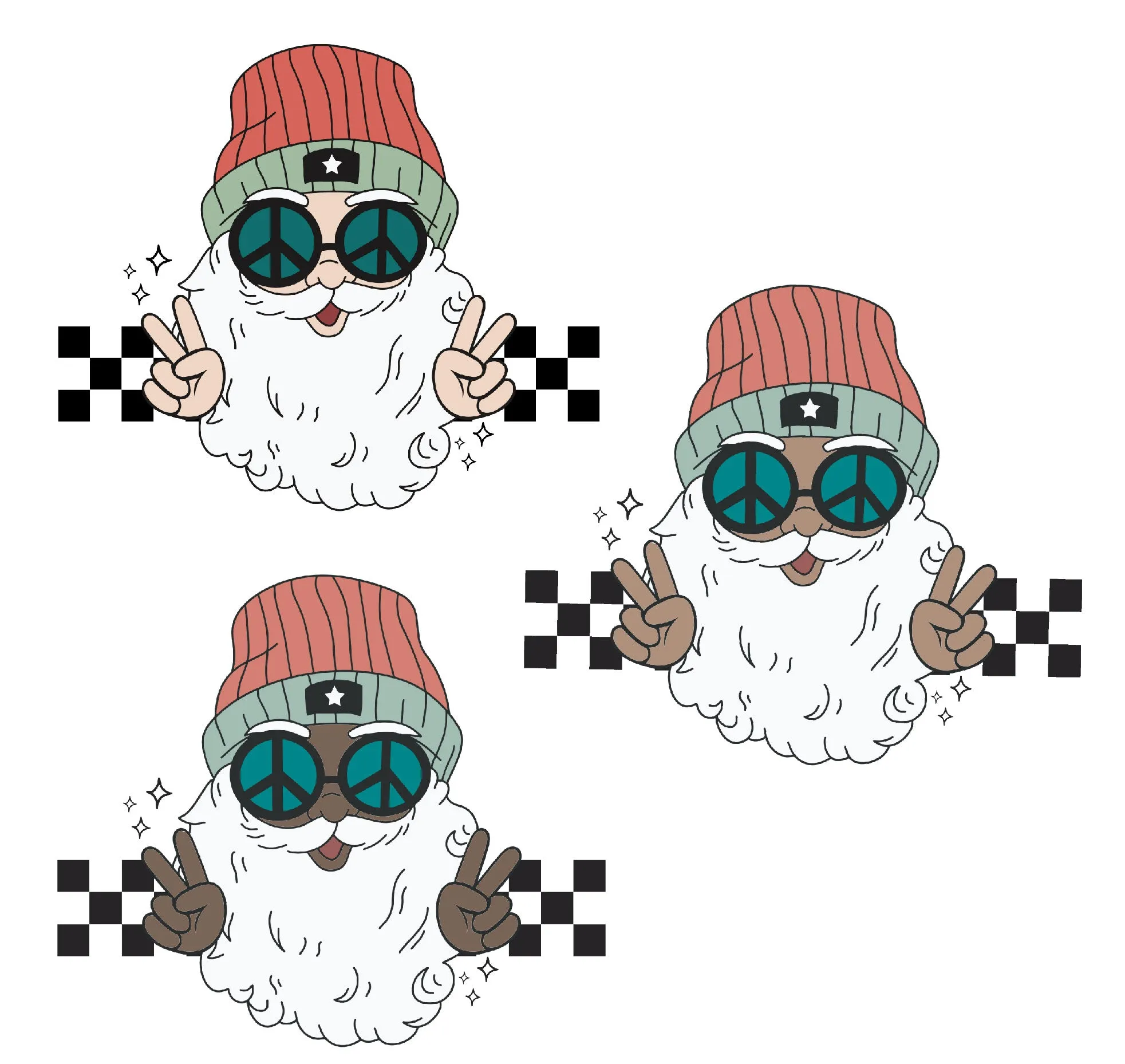 Groovy Santa - Child HOODIE