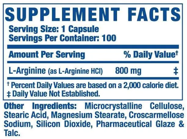 L-Arginine XS - Capsules