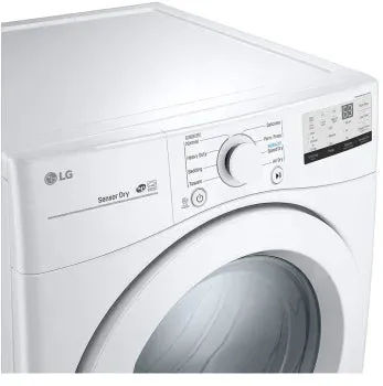 LG DLE3400W 7.4 cu. ft. Ultra Large Capacity Electric Dryer