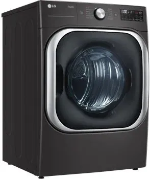 LG DLEX8900B 9.0 cu. ft. Mega Capacity Smart wi-fi Enabled Front Load Electric Dryer with TurboSteam™ and Built-In Intelligence